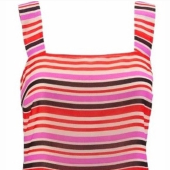 CAbi Mod Striped Banded Cami Blouse - Picture 3 of 3